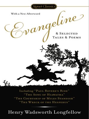 cover image of Evangeline and Selected Tales and Poems